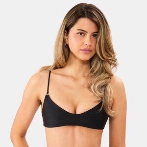 Nyud Rhodes Swim Top | Black | Size S